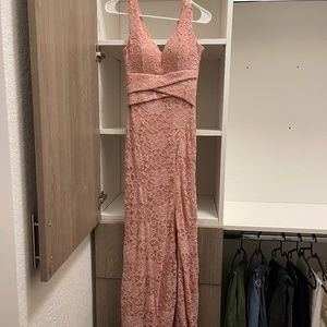 Macys Formal Long Dress Size Small